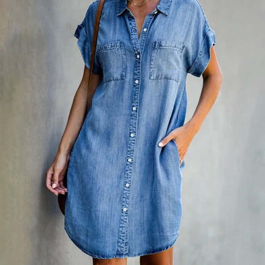 Dream - Denim jurk