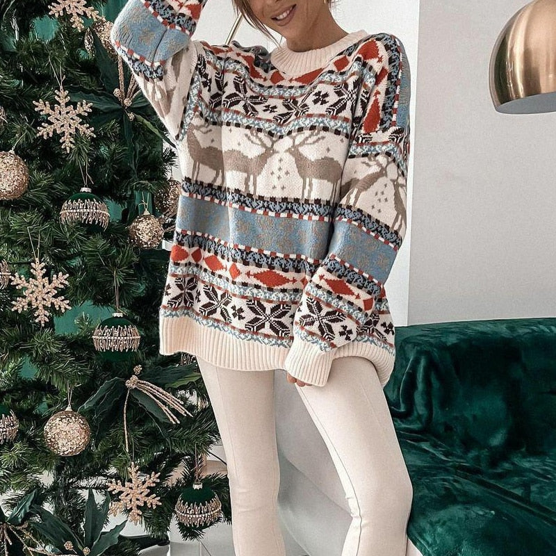 Bonnie - Warme, leuke sweater voor Kerstmis