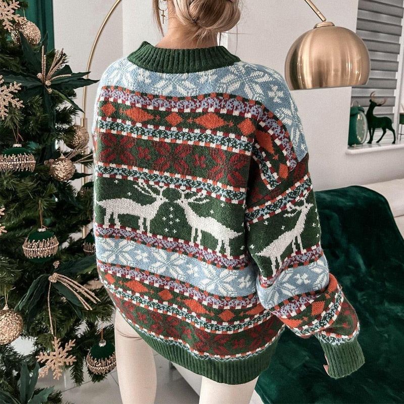 Bonnie - Warme, leuke sweater voor Kerstmis