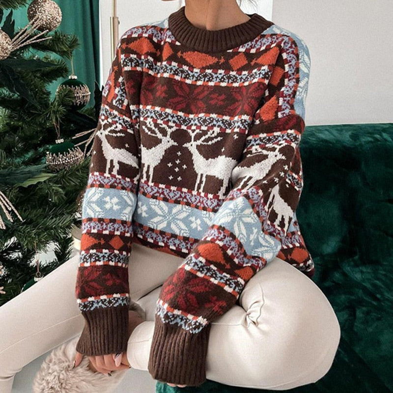 Bonnie - Warme, leuke sweater voor Kerstmis