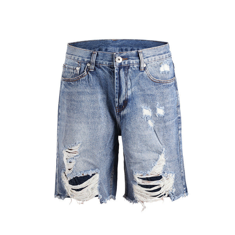 Xavi - Heren denim shorts