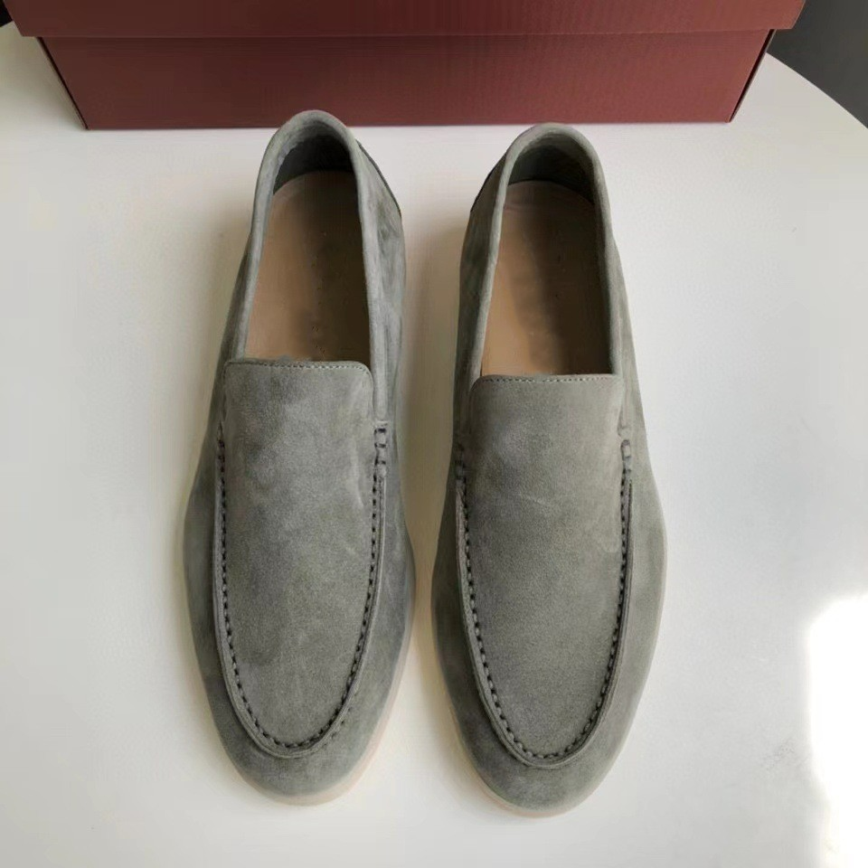 Bandit - Heren casual suède loafers