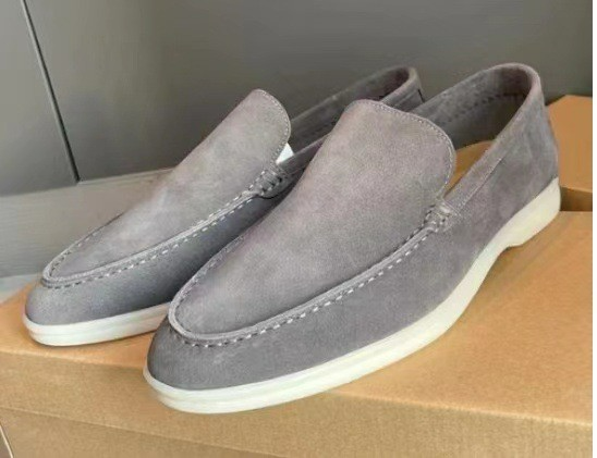 Bandit - Heren casual suède loafers