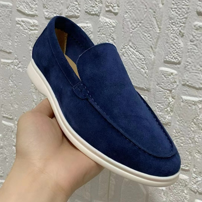 Bandit - Heren casual suède loafers