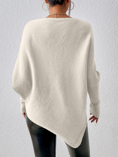 Basic Sweater met lange mouwen