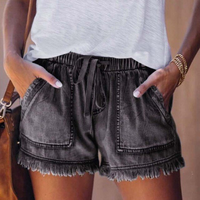 GABRIELA - Denim shorts