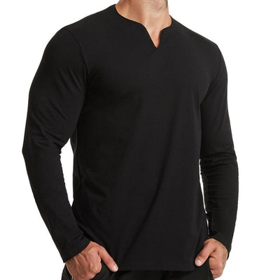 SIMON 3 - Stretch shirt met lange mouwen