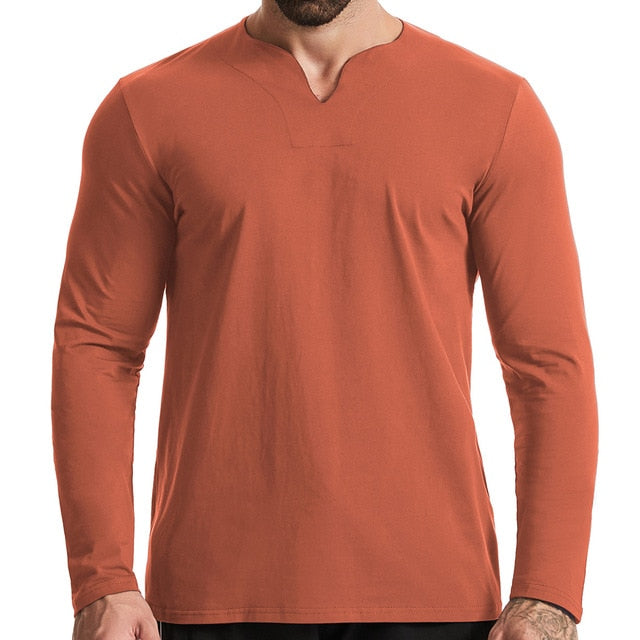 SIMON 3 - Stretch shirt met lange mouwen