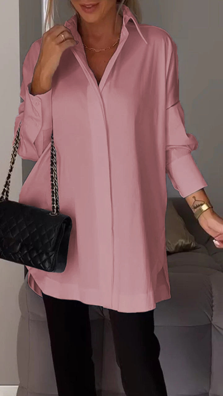 Bettina - Chique oversized chiffon blouse