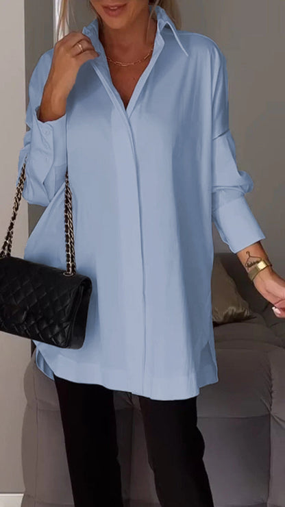 Bettina - Chique oversized chiffon blouse