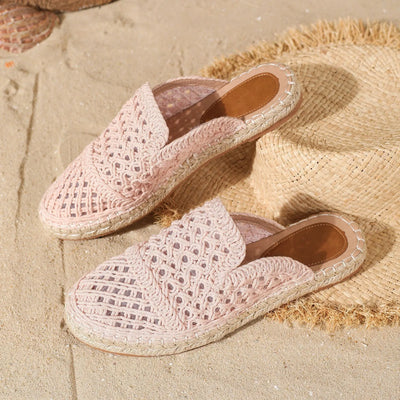 Goed - Slippers met gesloten teen, holle teen, ronde teen voor de zomer