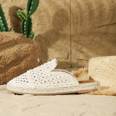 Goed - Slippers met gesloten teen, holle teen, ronde teen voor de zomer