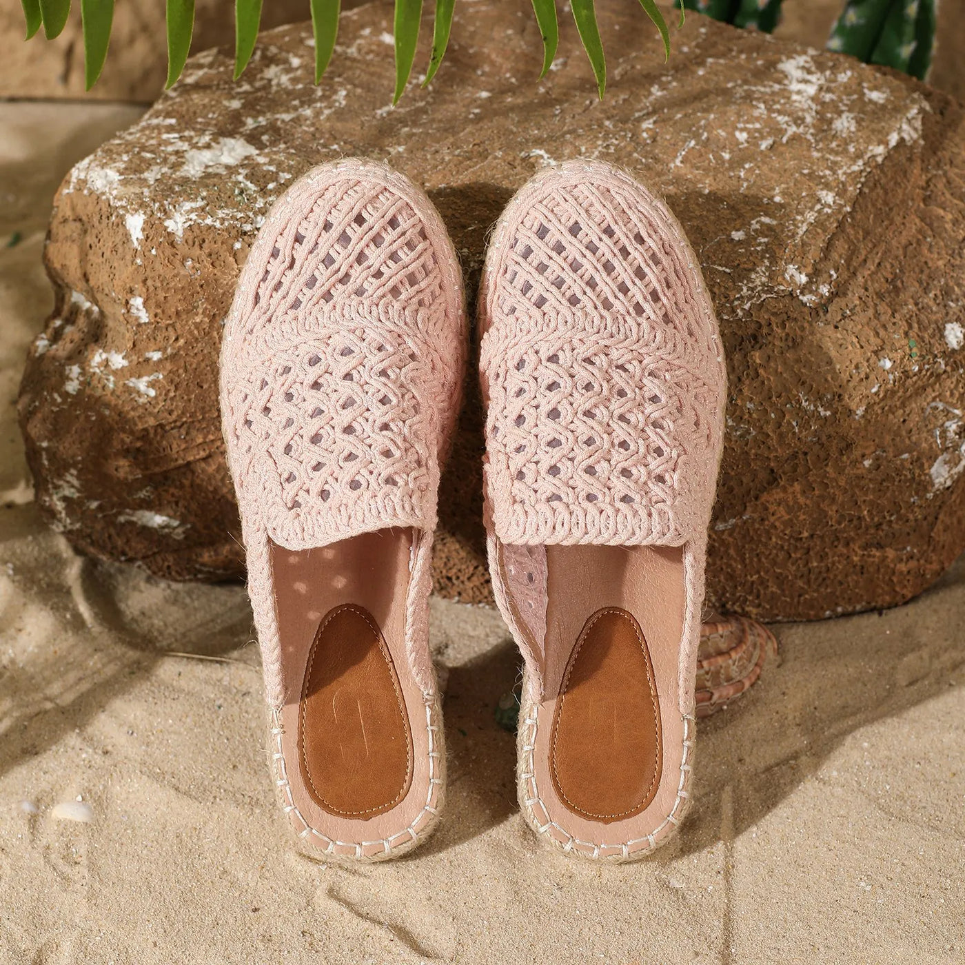 Goed - Slippers met gesloten teen, holle teen, ronde teen voor de zomer