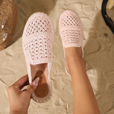 Goed - Slippers met gesloten teen, holle teen, ronde teen voor de zomer