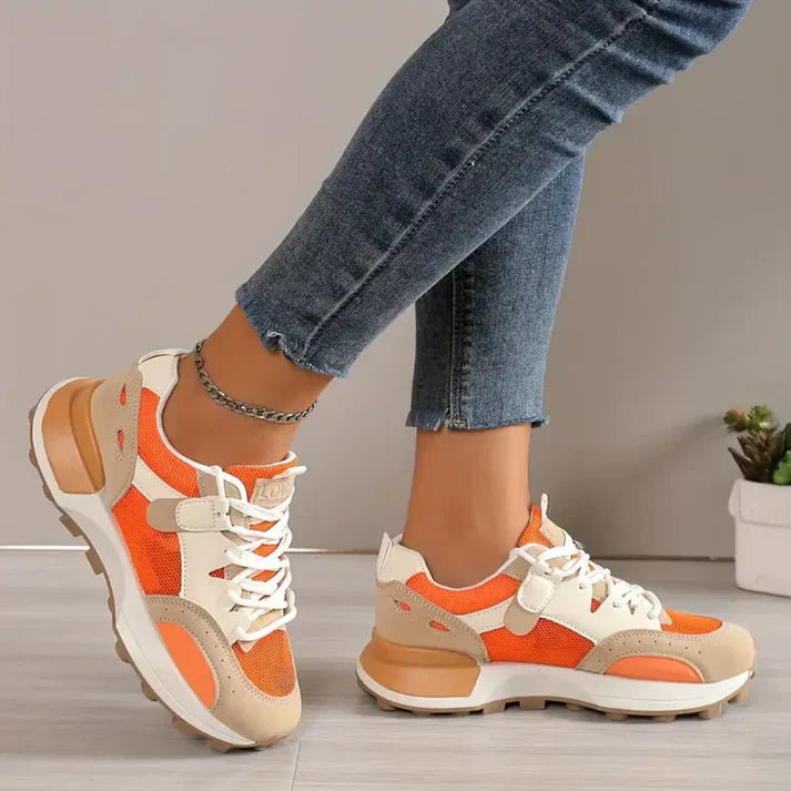 Wendelyn - Sportschoenen met casual colour block voor dames