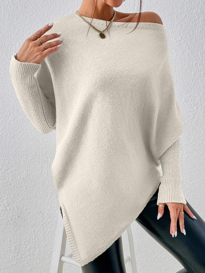 Basic Sweater met lange mouwen