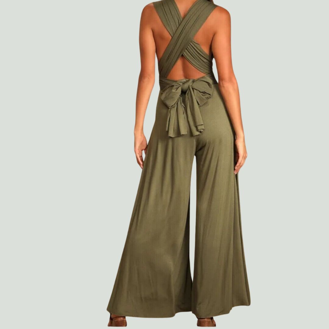 Sophia - Elegante jumpsuit met gekruiste rug