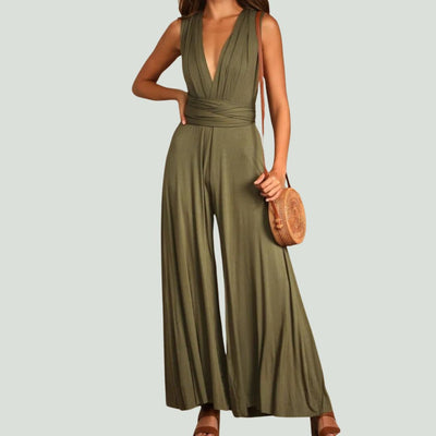 Sophia - Elegante jumpsuit met gekruiste rug