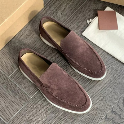 Bandit - Heren casual suède loafers