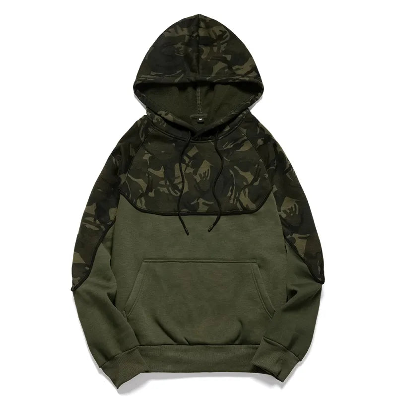 Zack - Heren Camouflage Fleece Pullover