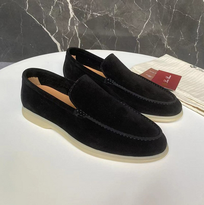 Bandit - Heren casual suède loafers