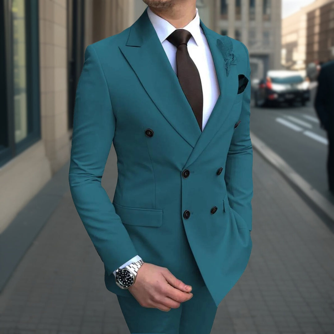 Alfonso - Beste kwaliteit business suit 3-delige set