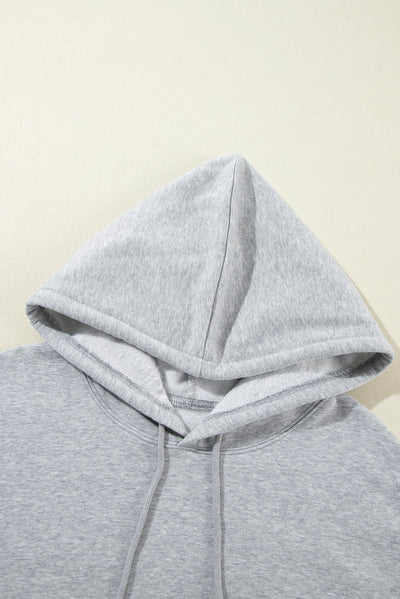 Nyna - Dikke Hoodie met Kangoeroezak en Fleecevoering