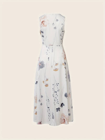 Cassandra - Maxi-jurk met bloemenprint