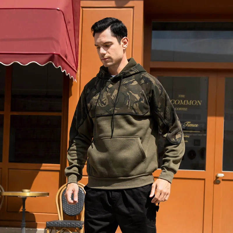 Zack - Heren Camouflage Fleece Pullover