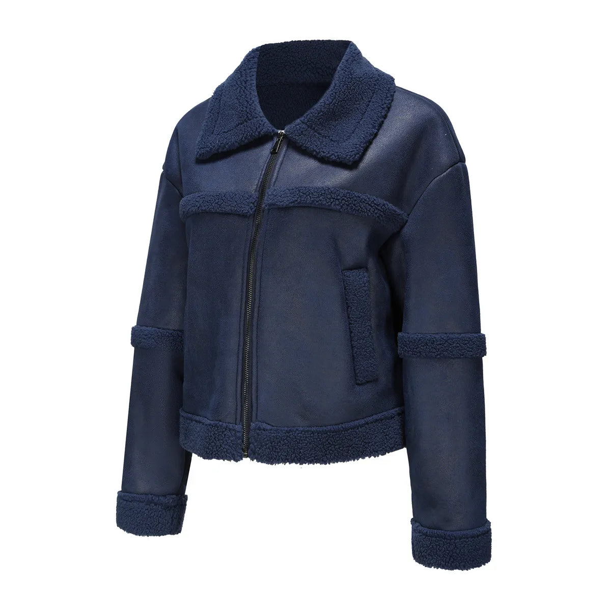 Gia - Warme en trendy fleece jas voor dames