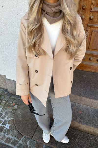 Rachel - Korte trenchcoat