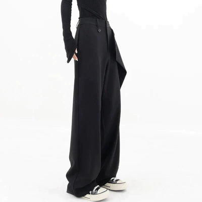 Abby - Asymmetrische baggy broek