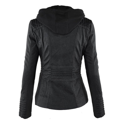 Eleganza Thermal Chic leren jas