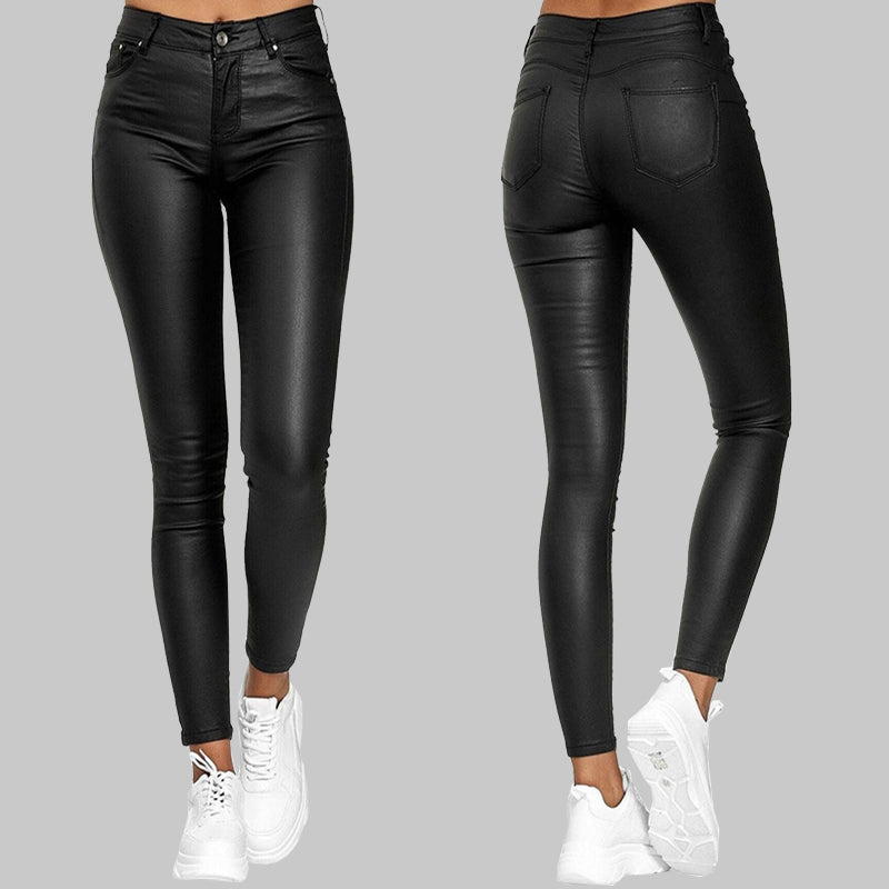 ChicFlex Slim Leren Broek