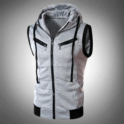 CARSON - Slank vest met capuchon