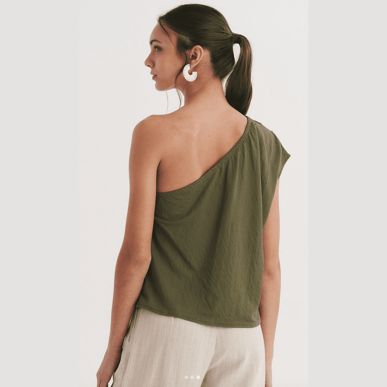 Azai - Blote schouder blouse