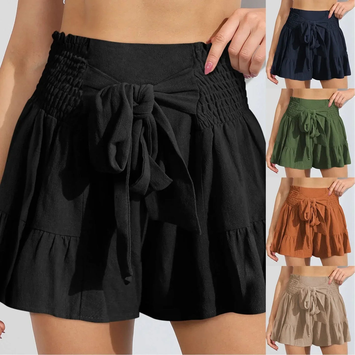 Karla - Lichte zomershorts voor chique vrouwen