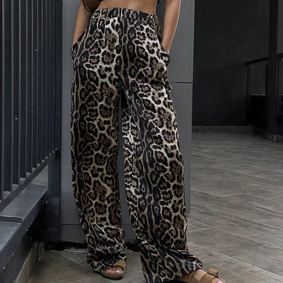 Leopard pants