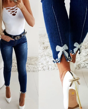 Nally - Skinny jeans met veel stretch