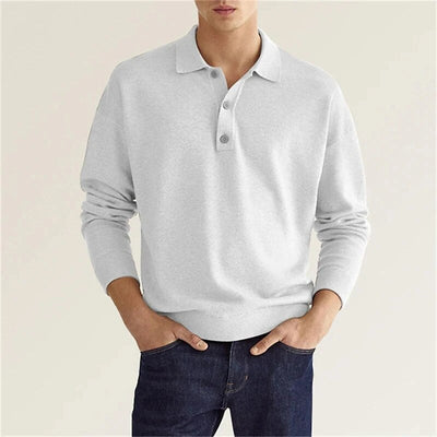 POLOSHIRT MET LANGE MOUWEN - MAXIMALE ELEGANTIE EN COMFORT