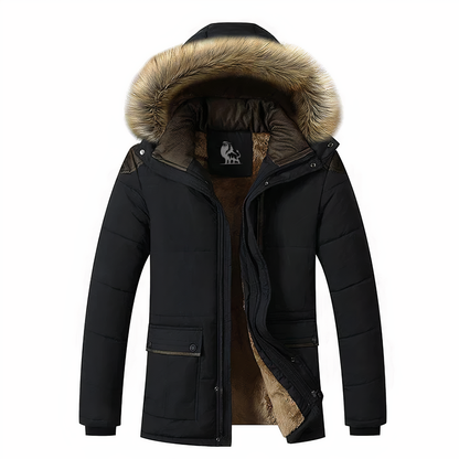 EMMETT - Parka met afneembare muts