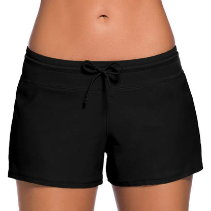 Basic Eenvoudige zomershorts voor vrouwen kort