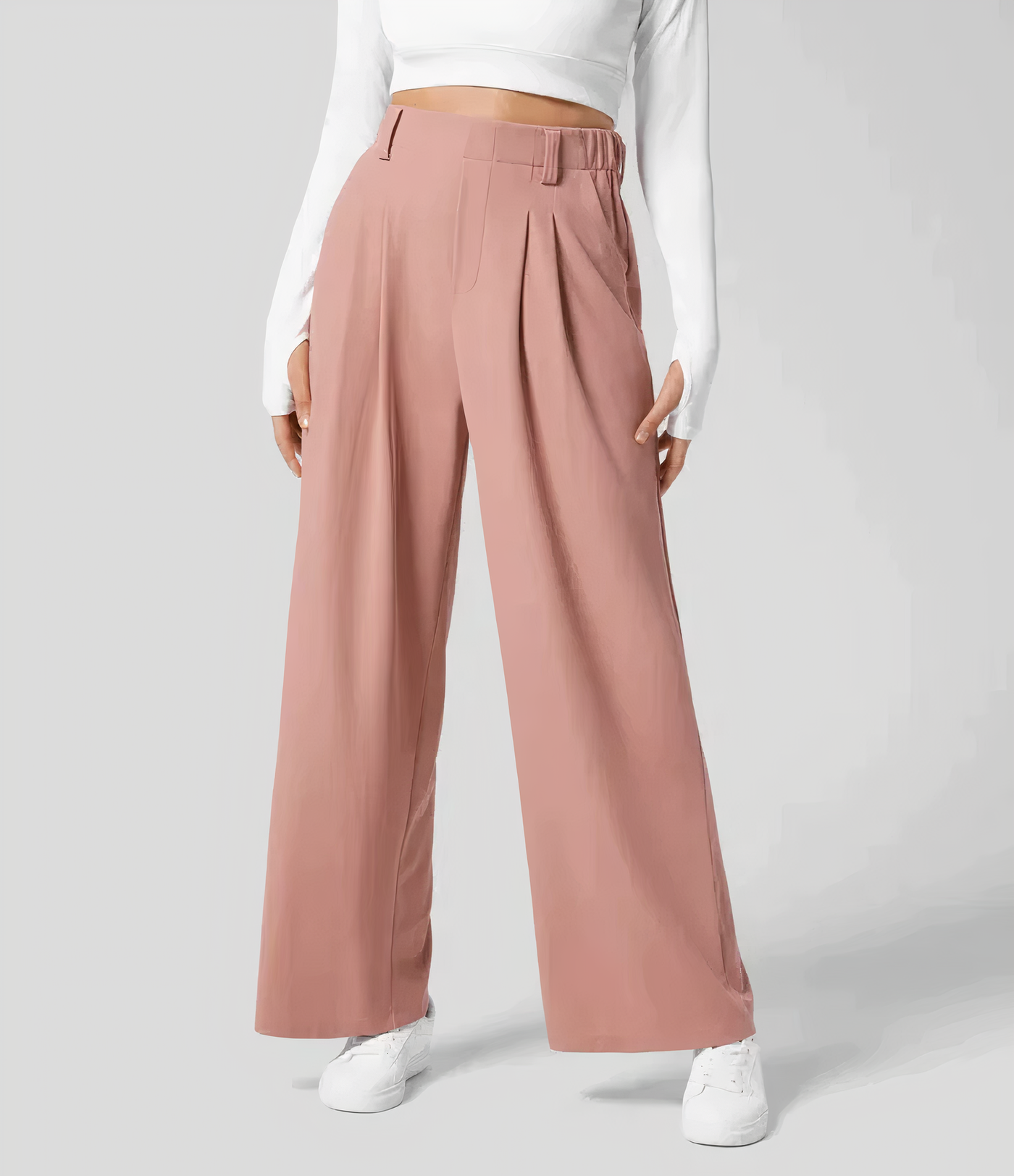 Georgia - Losse broek met hoge taille