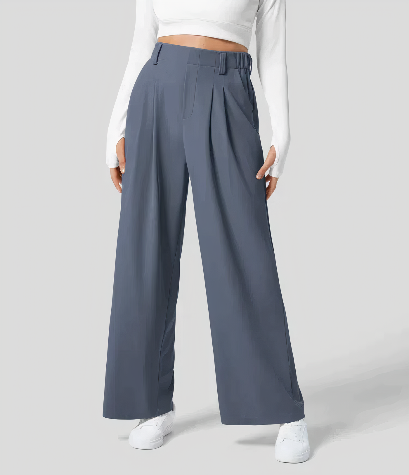 Georgia - Losse broek met hoge taille