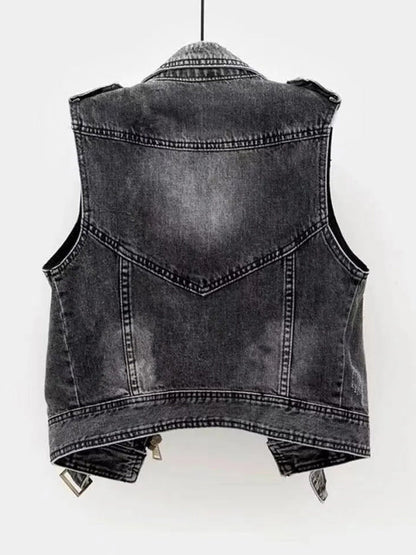 BEATRIX - Dames Denim Gilet