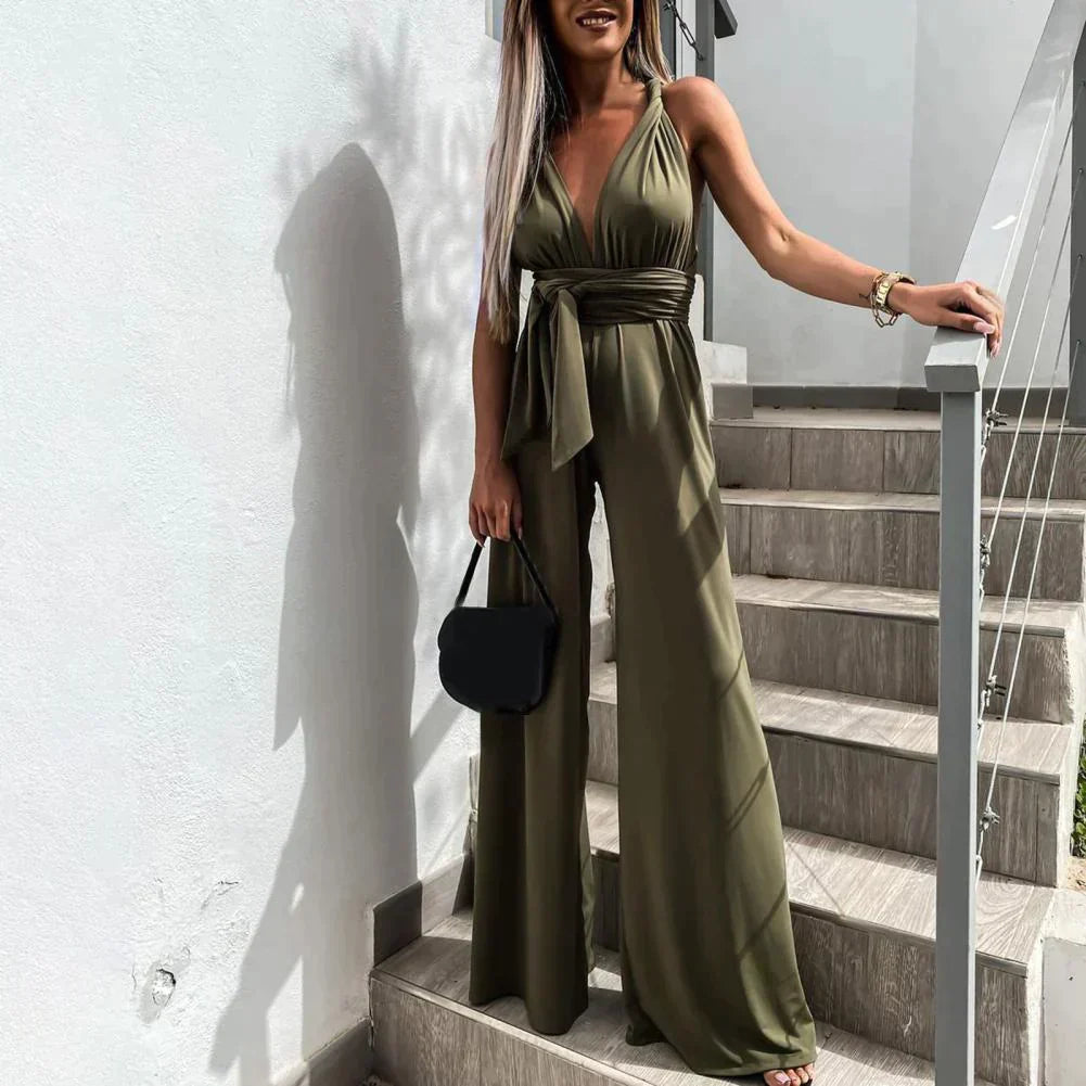 Sophia - Elegante jumpsuit met gekruiste rug