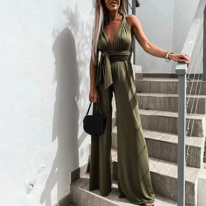 Sophia - Elegante jumpsuit met gekruiste rug