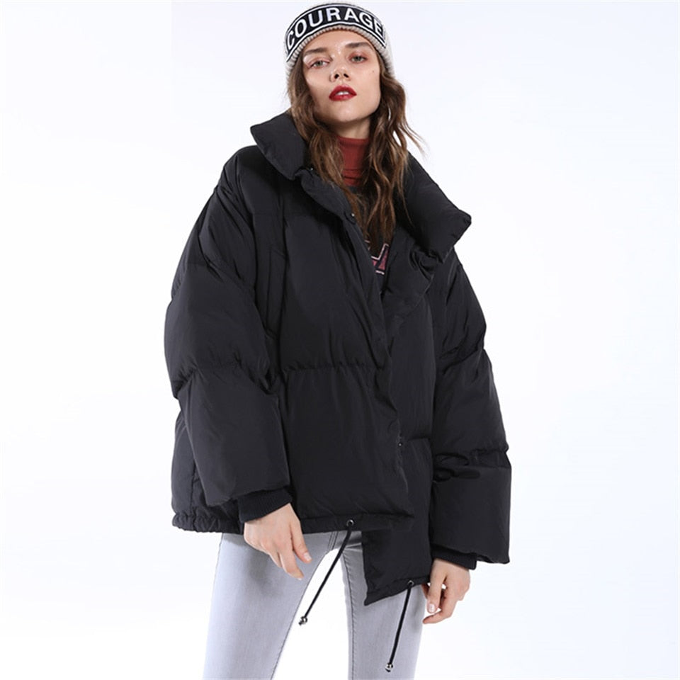 City Chic" oversized stadsjas