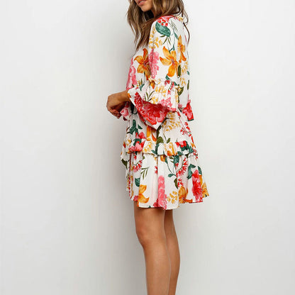 Danisa - Jurk met bloemenprint