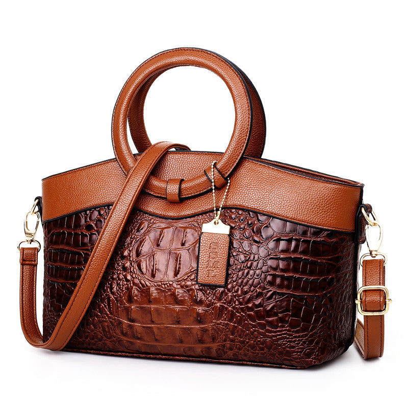 Elena Belccini vintage leren tas